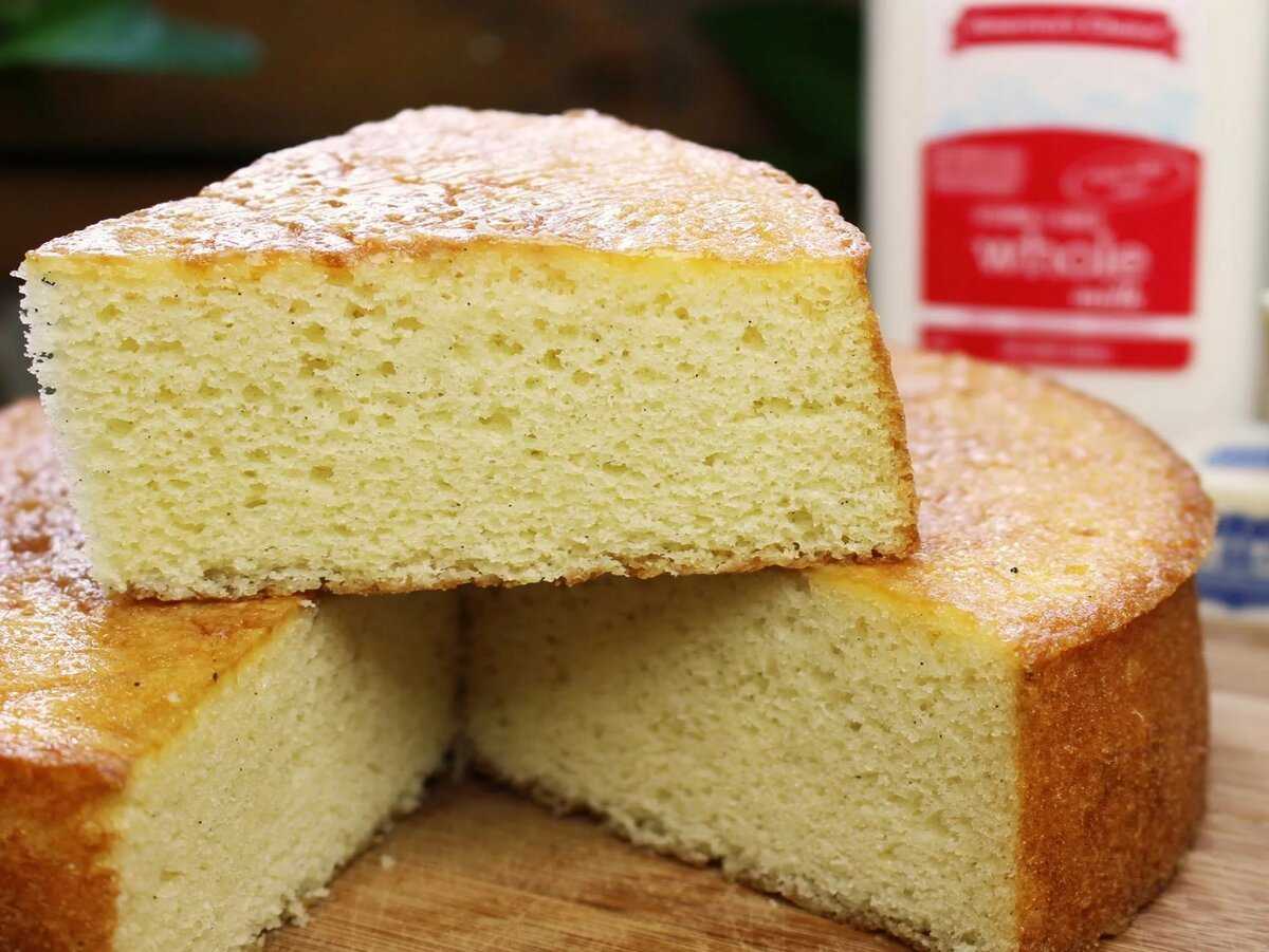 Бисквит для торта — 5 простых рецептов пышного бисквита