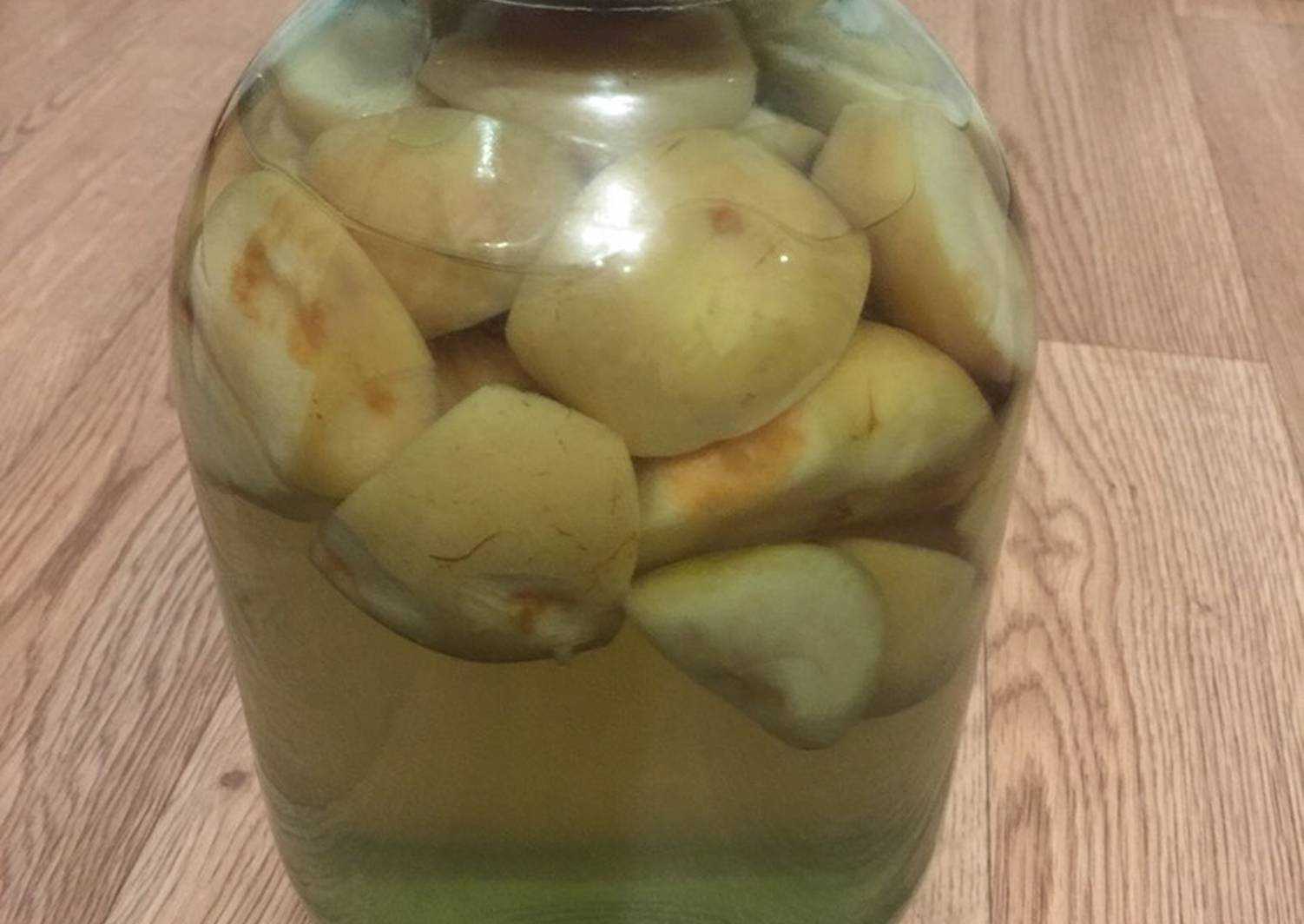 Компот из яблок на зиму - рецепты яблочного компота на 3-литровую банку