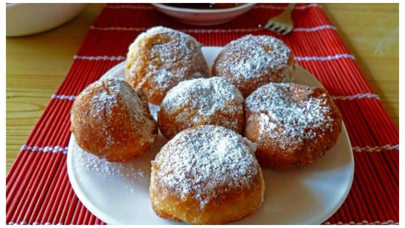 Пончики - 8 классических рецептов самых пышных пончиков берлинеров