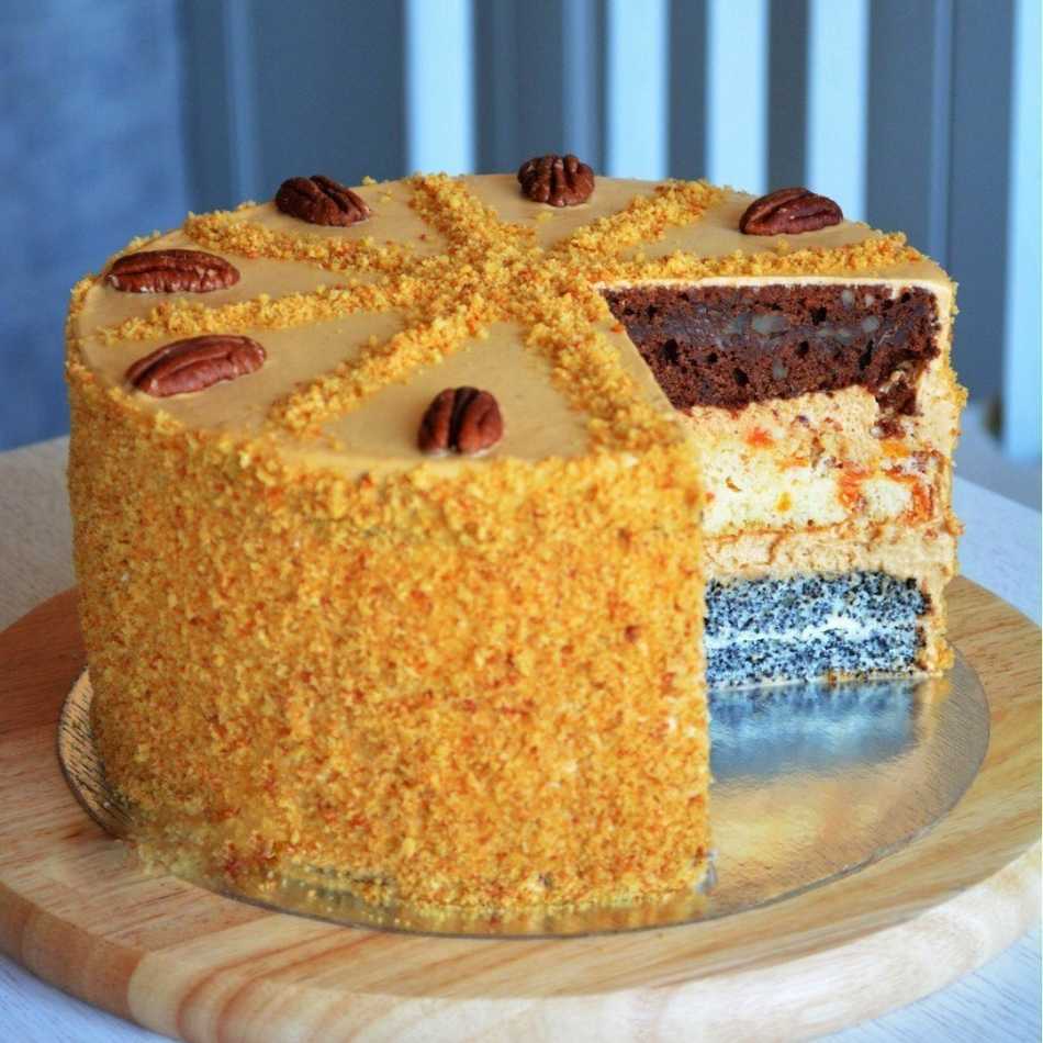 Торт "дамский каприз" — пошаговый рецепт с фото
