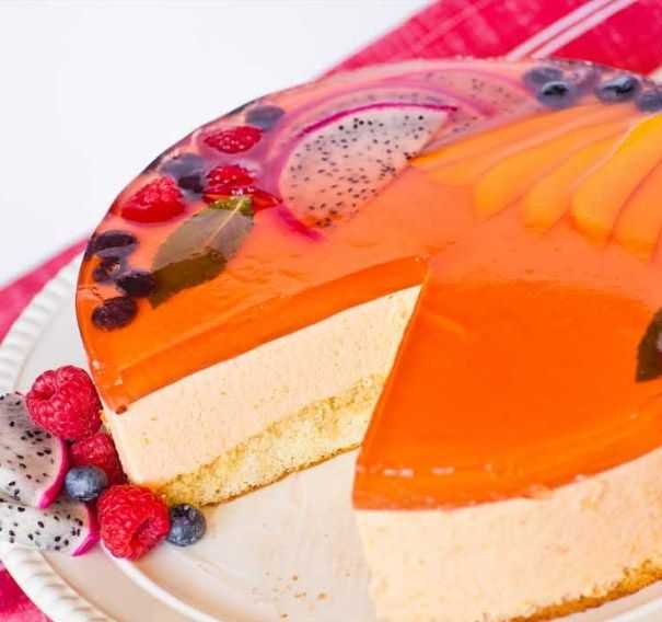 Муссовый торт манго маракуйя рецепт с фото - 1000.menu