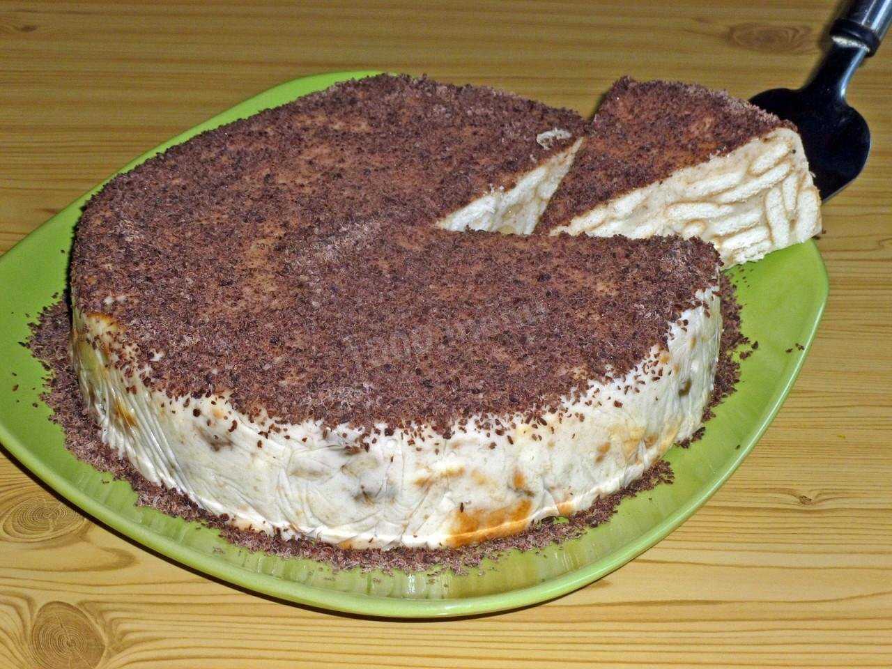 Торт «баунти», пошаговый рецепт с фото