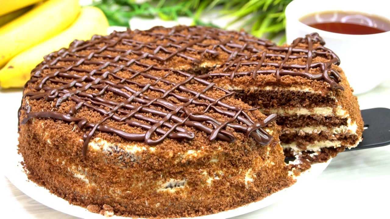 Торт из печенья без выпечки за 15 минут - простые рецепты приготовления очень сочного и вкусного торта