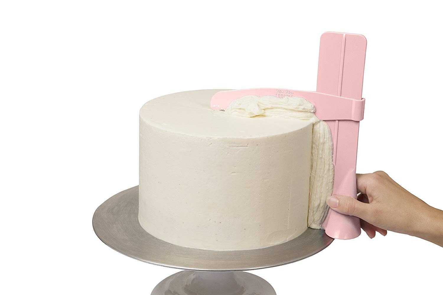 Как выровнять торт кремом ганаш