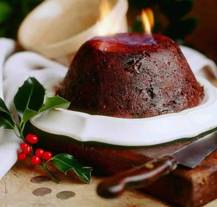 Английский рождественский пудинг (plum pudding)