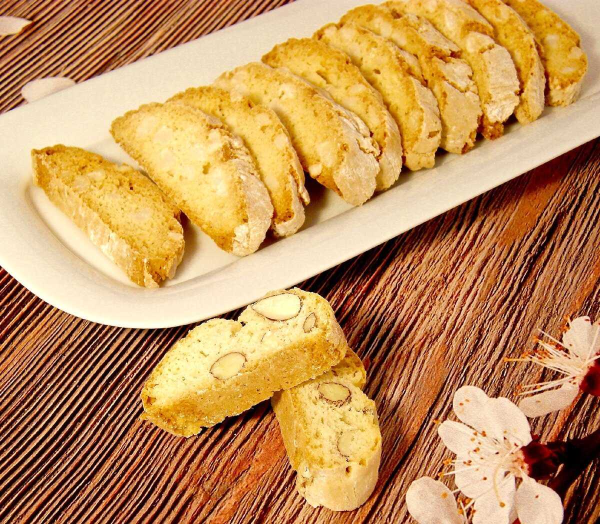 Кантуччи - 6 рецептов печенья с миндалем, арахисом, фундуком