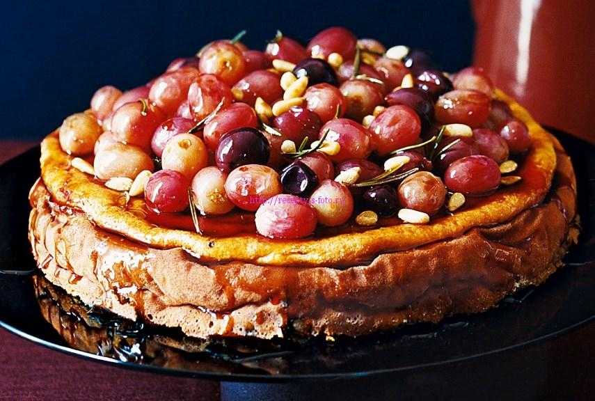 Винный пирог с виноградом - рецепт с фотографиями - patee. рецепты