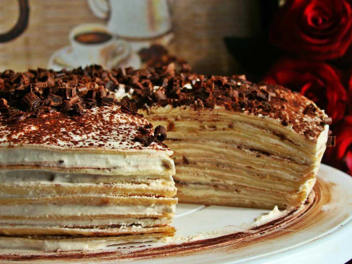 Блинный французский торт «крепвиль» - лучшие рецепты тортов от tortydoma.ru