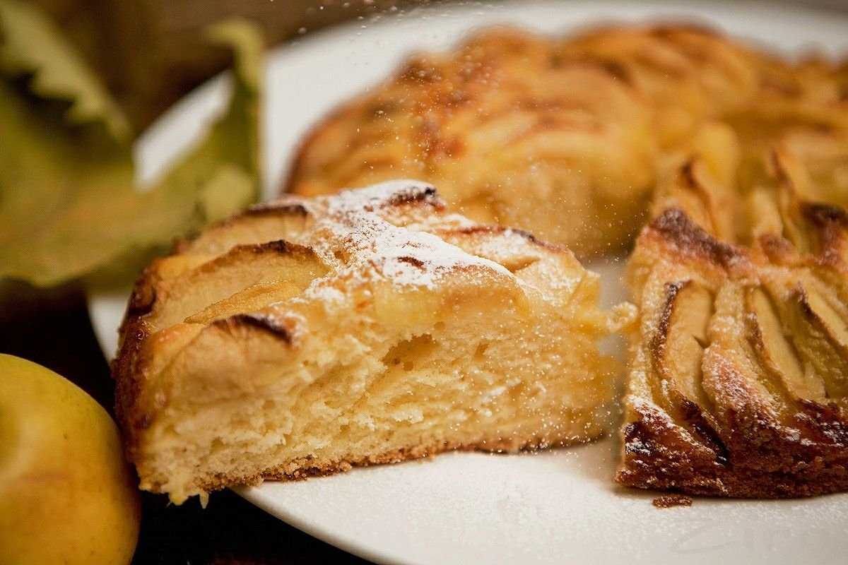 Итальянский яблочный пирог. рецепт с фото пошагово