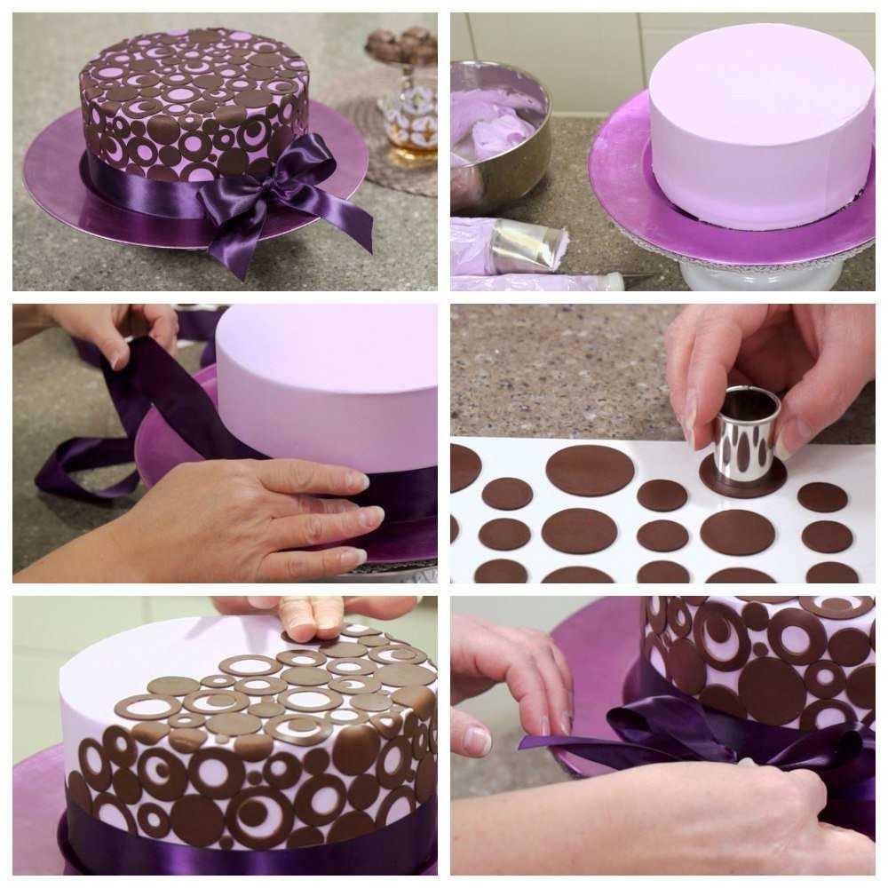 Украшение торта шоколадом: подробное описание нанесения различных украшений своими руками (105 фото)