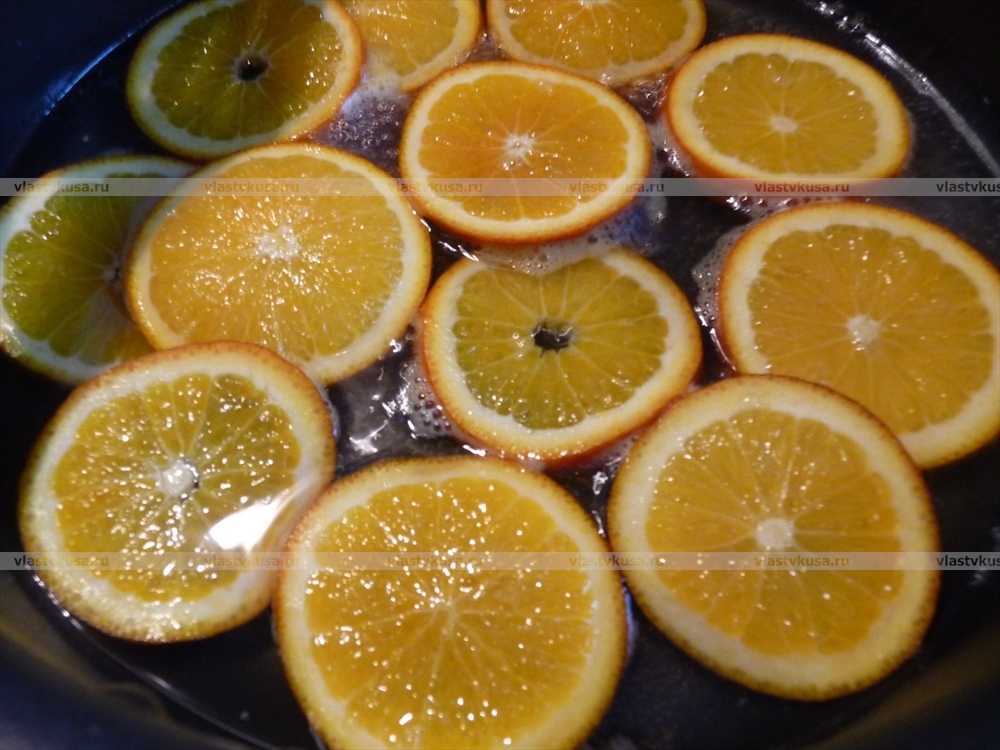 Апельсины в карамели: рецепт и фото