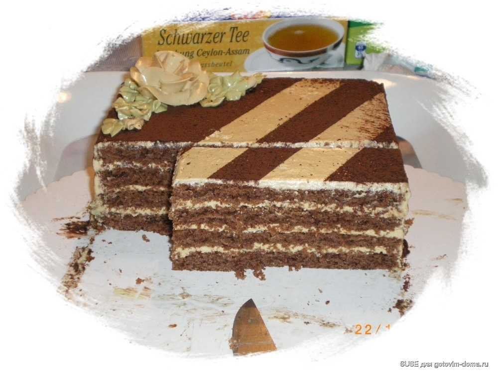 Торт «негр в пене» — рецепт классического, быстрого в приготовлении и экономного торта на кефире или сметане