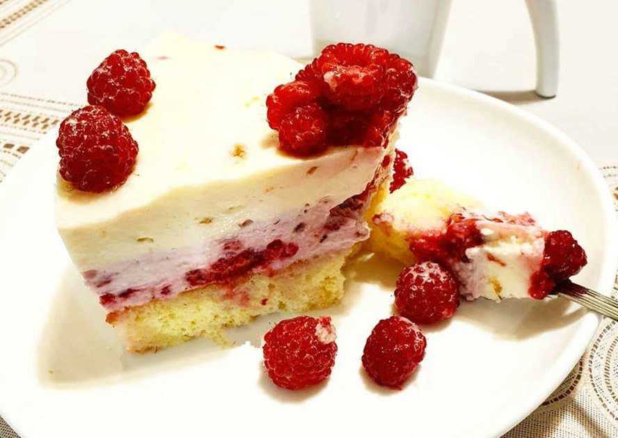 Клубничный торт без выпечки с сыром маскарпоне - 25 пошаговых фото в рецепте