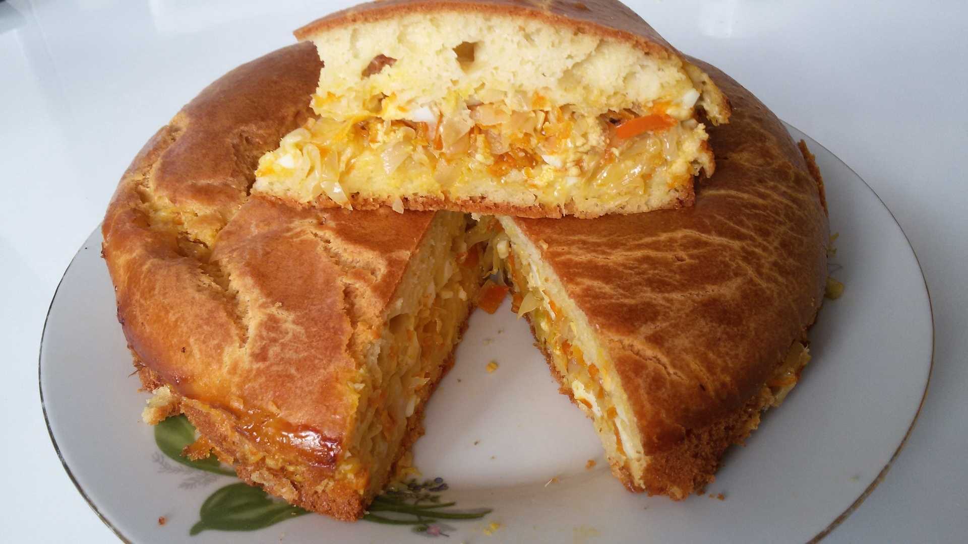 Пирог с капустой и яйцом в духовке - пошаговые рецепты приготовления быстро и вкусно