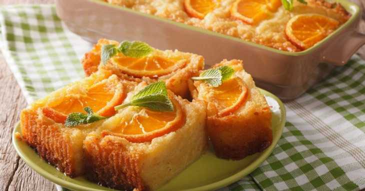 Греческий апельсиновый пирог. - постный стол - страна мам