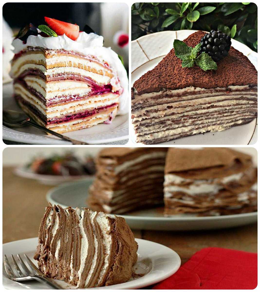 Блинный торт в домашних условиях – 9 пошаговых рецептов торта из блинов
