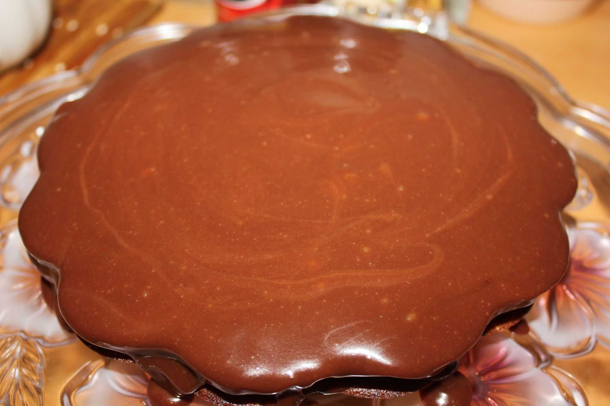 Шоколадная глазурь из какао  (рецепт с фото)