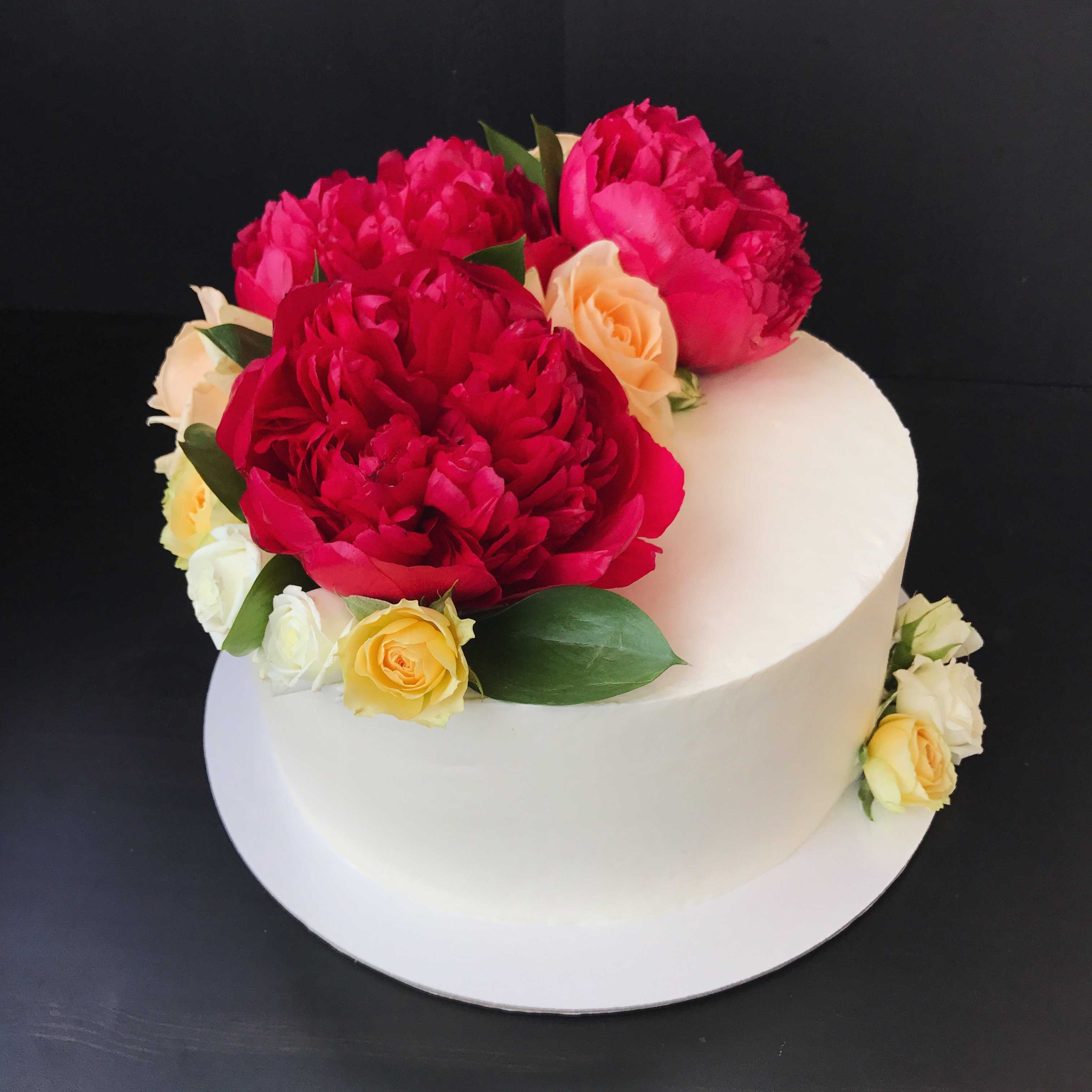 Живые цветы и как их правильно подготовить для декора тортов!