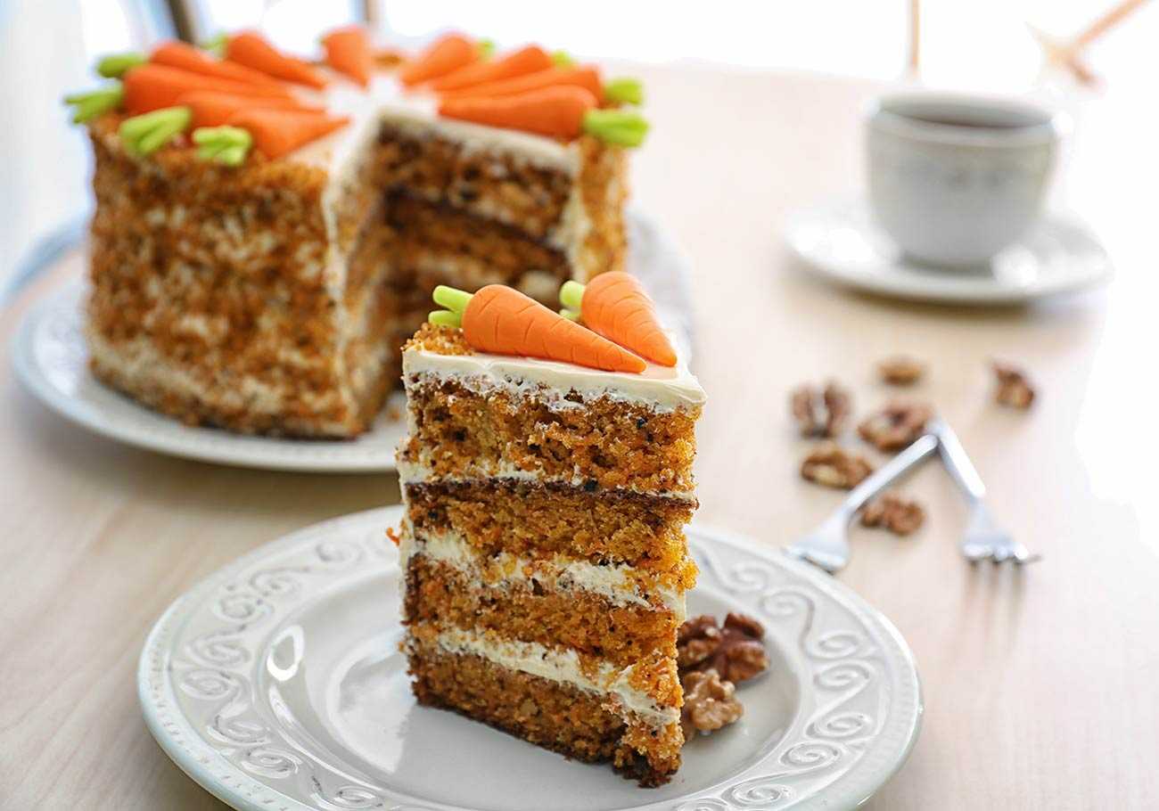 Морковный торт  - пошаговый рецепт с фото |  выпечка