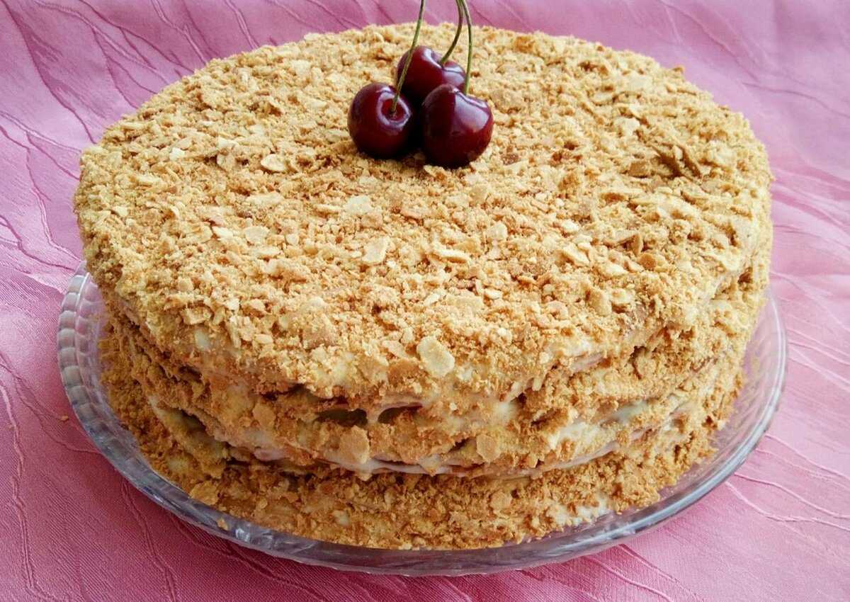 Торт наполеон: рецепт классический с фото пошагово. вкусный торт наполеон