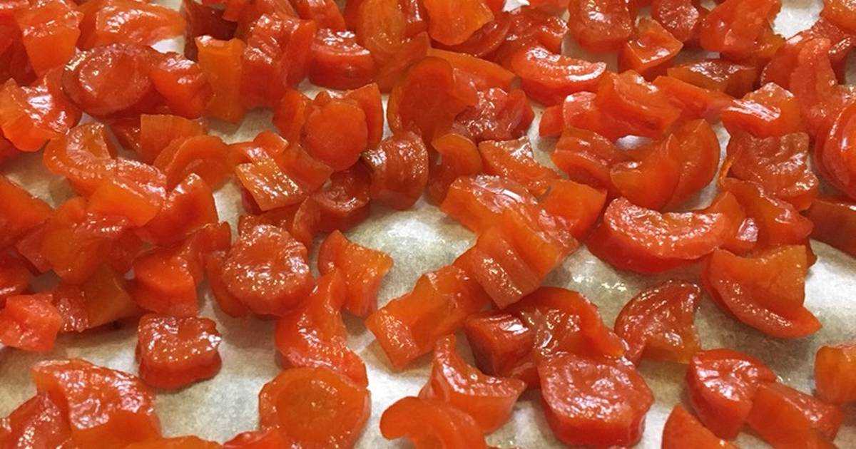 Цукаты из моркови — пошаговый рецепт с фото
