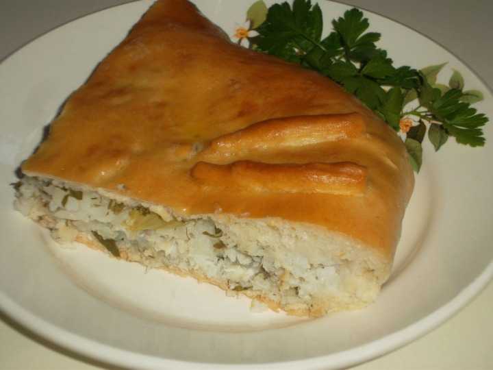 Пирог с рыбой - рецепт из дрожжевого теста с пошаговыми фото