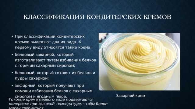 Заварной крем (crème pâtissèrie) – mary bakery