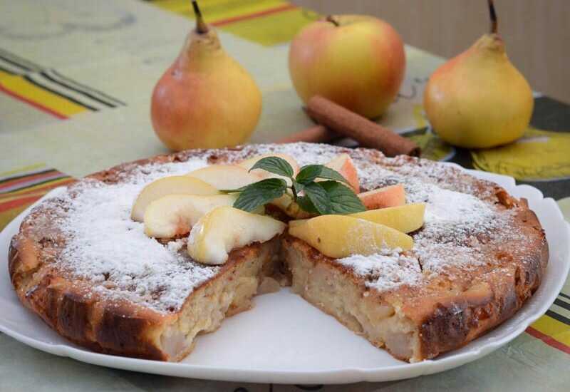 Простые рецепты насыпного яблочного пирога — вкусная выпечка без замеса теста