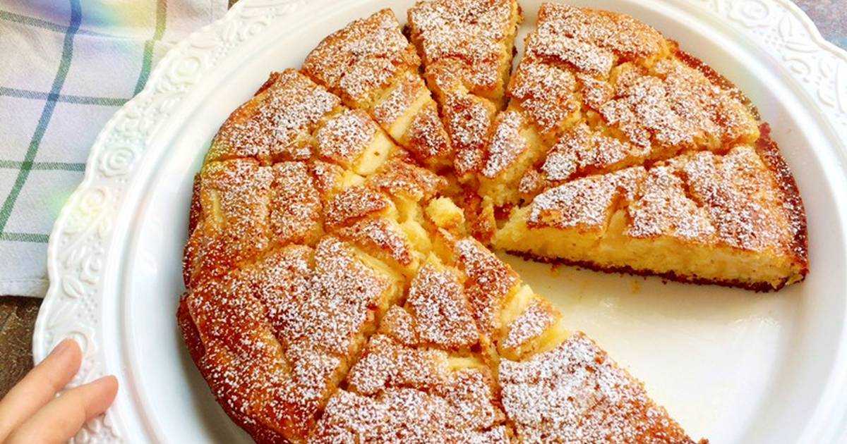 Пирог с яблоками итальянский деревенский рецепт — кулинария, рецепты