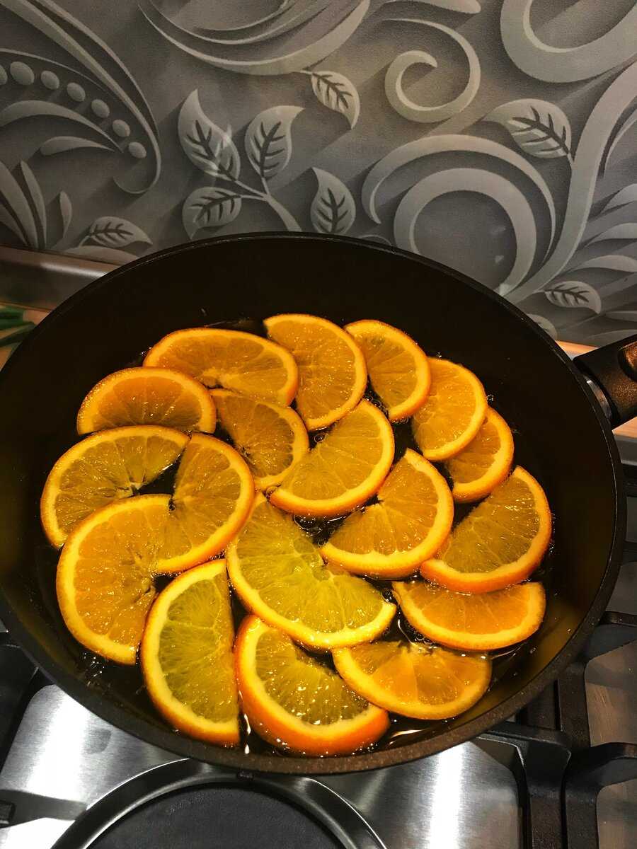 Карамелизированные апельсины — пошаговый рецепт с фото