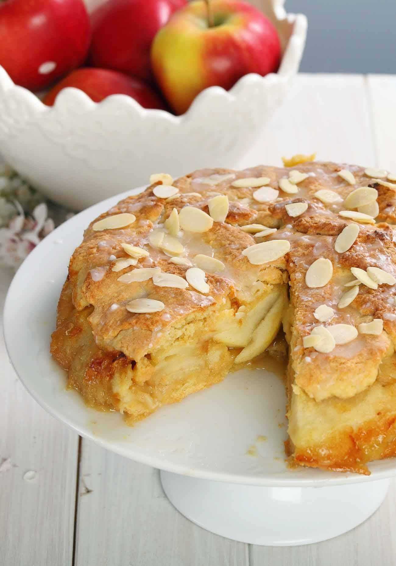 Творожный пирог с яблоками – на удивление просто! рецепты изумительных творожных пирогов с яблоками; нежных и сочных