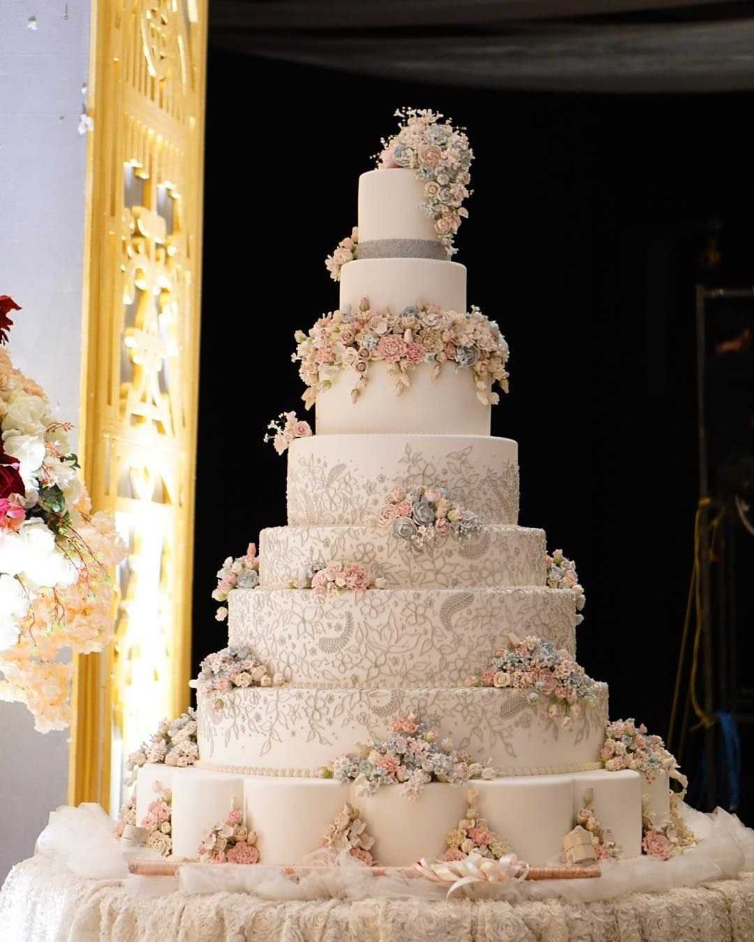 Красивый свадебный торт в москве