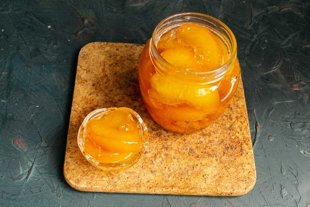 Джем из персиков - классический рецепт с пошаговыми фото