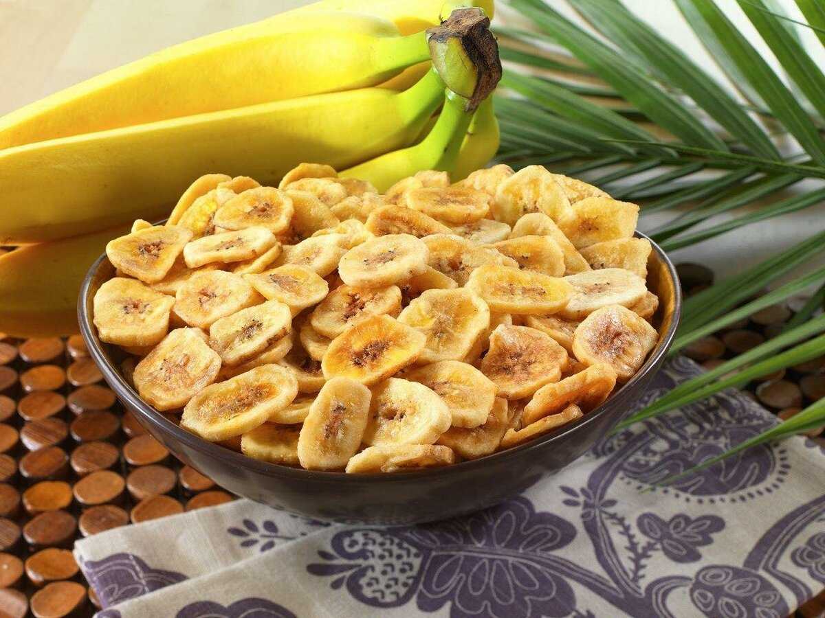 Банановые чипсы – 6 рецептов, как сделать в домашних условиях
