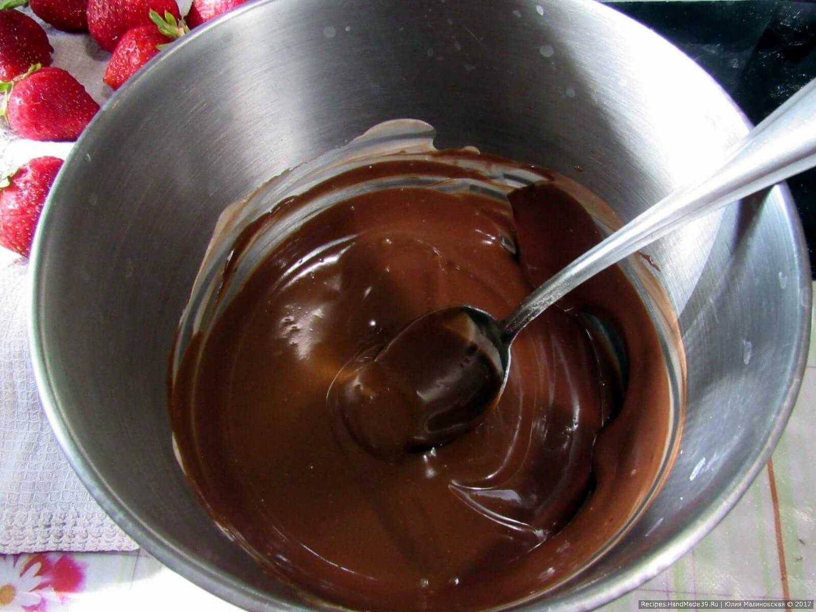 Рецепты приготовления глазури из белого шоколада
