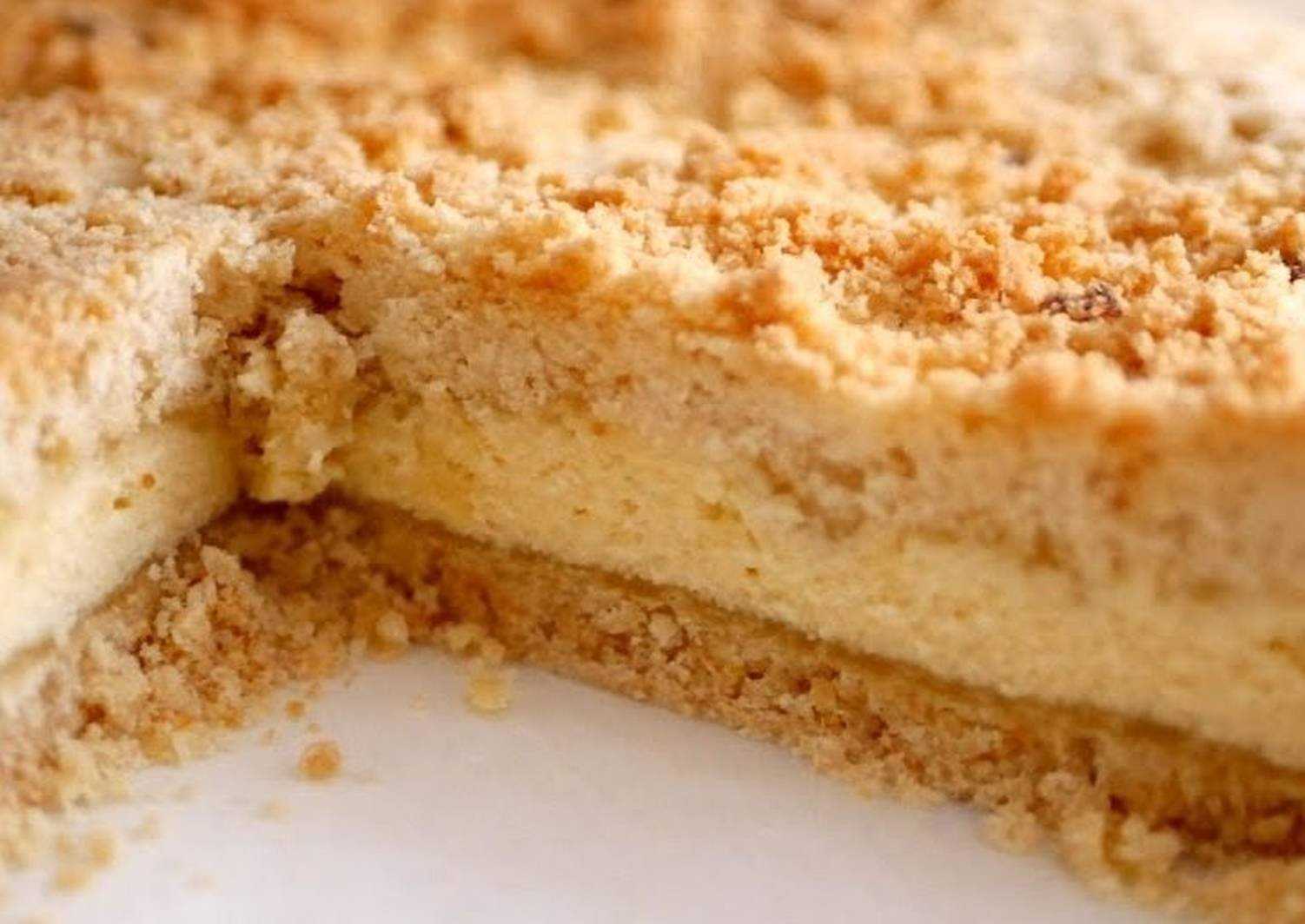 Песочный пирог с творогом — пошаговый рецепт с фото