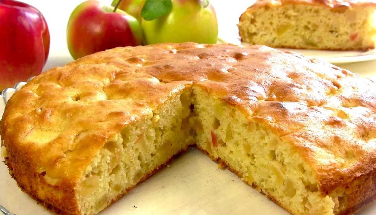 Болгарский насыпной яблочный пирог - пошаговый рецепт с фото