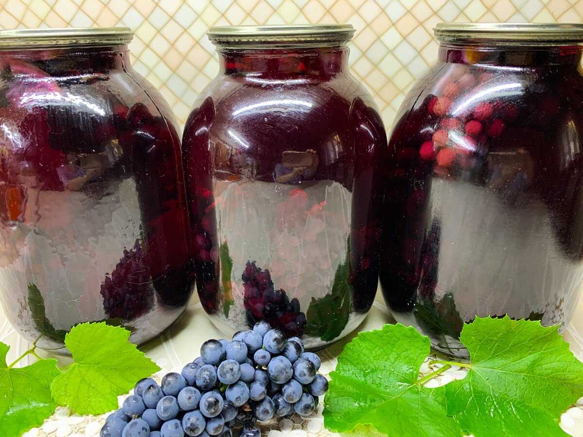 10 лучших рецептов заготовок из винограда на зиму