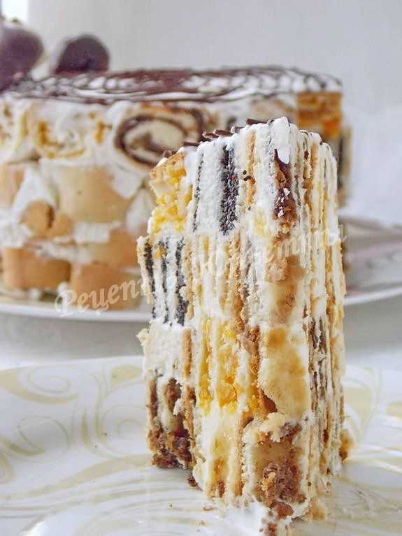 Торт «трухлявый пень» 🍰 пошаговый классический рецепт с фото и видео