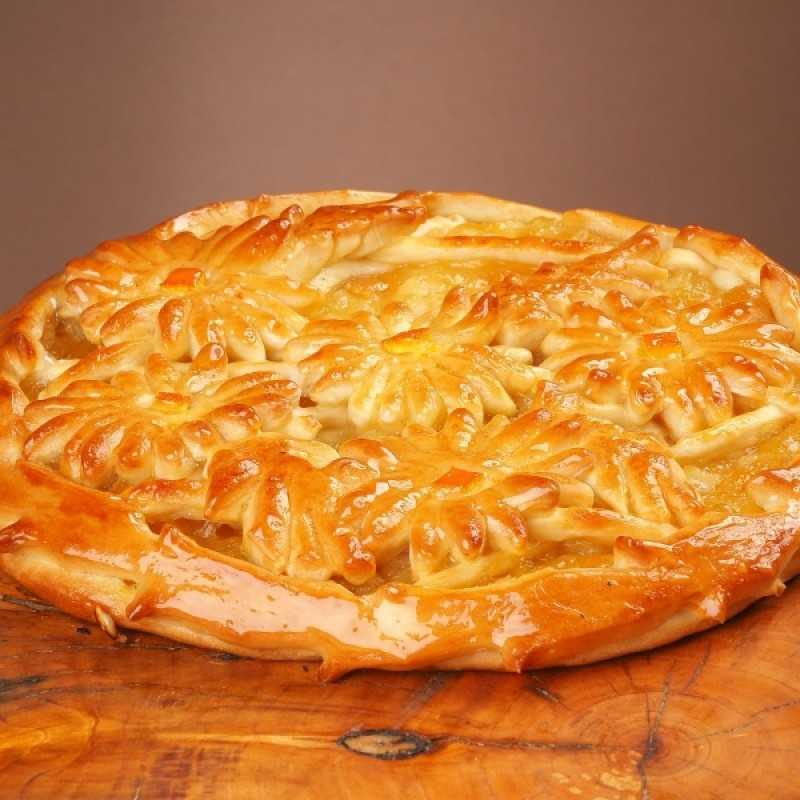 Пошаговый рецепт пирога с яблоками на кефире