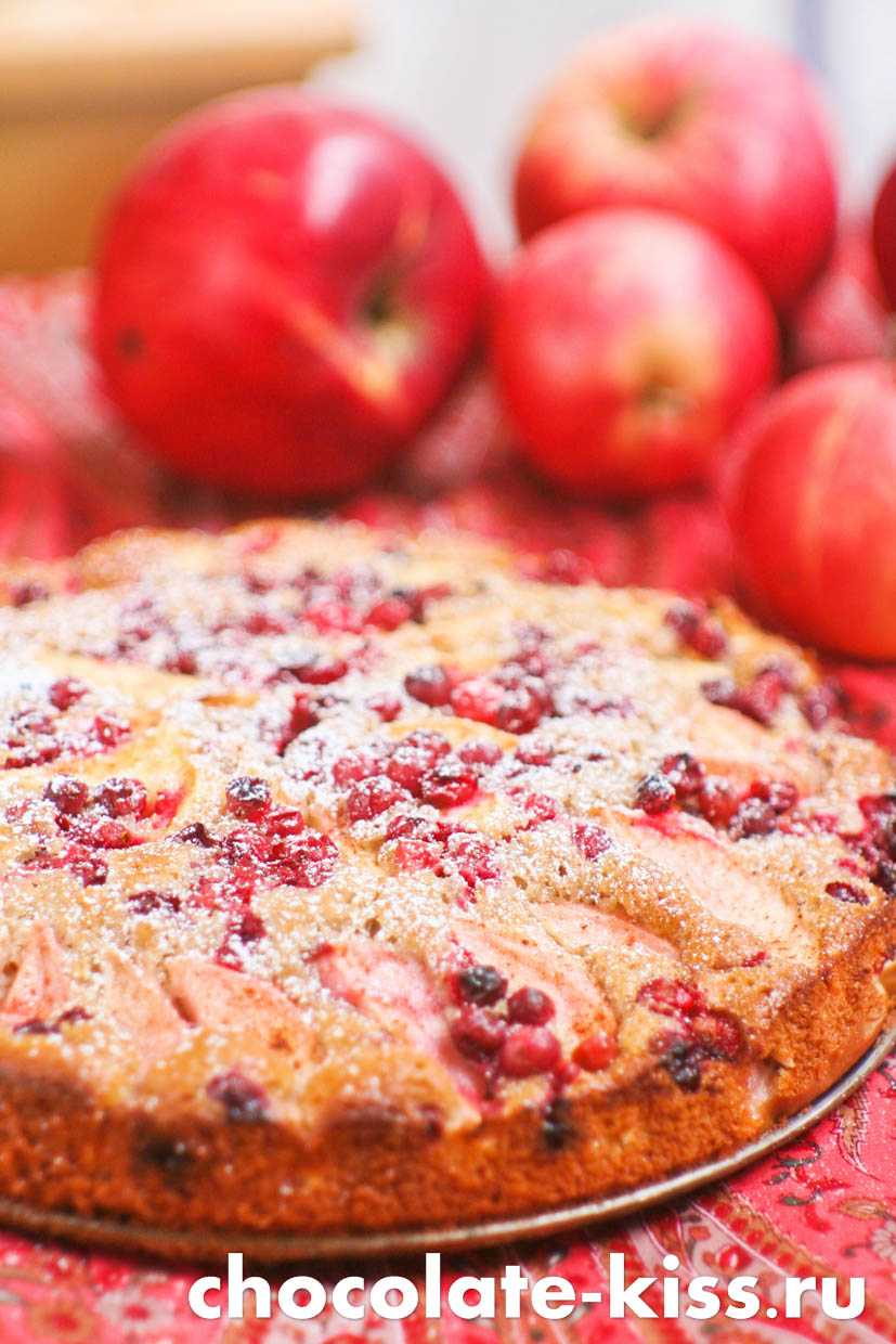 Творожный яблочный пирог: рецепт приготовления с фото :: syl.ru