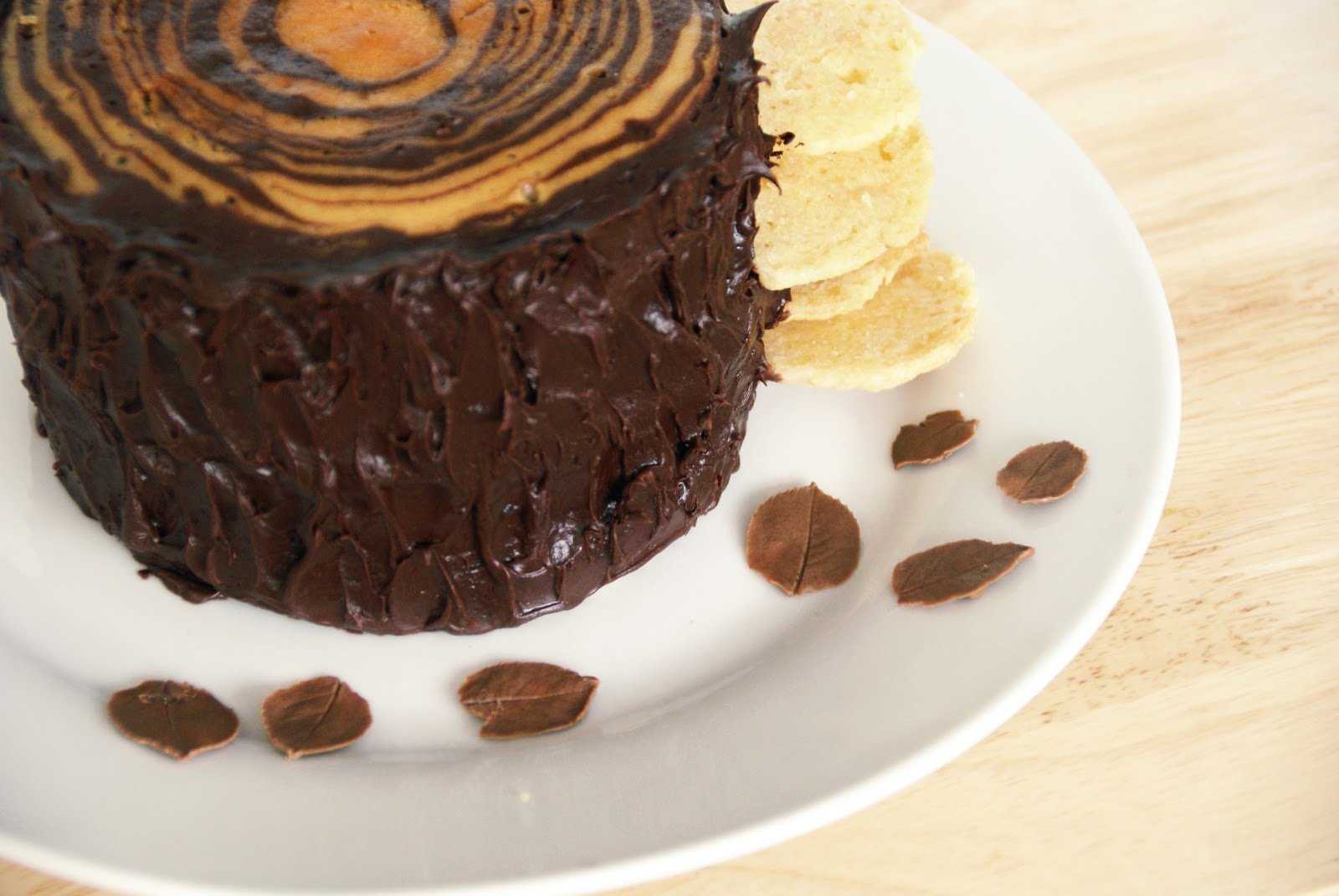 Торт трухлявый пень – классический рецепт с фото пошагово в домашних условиях