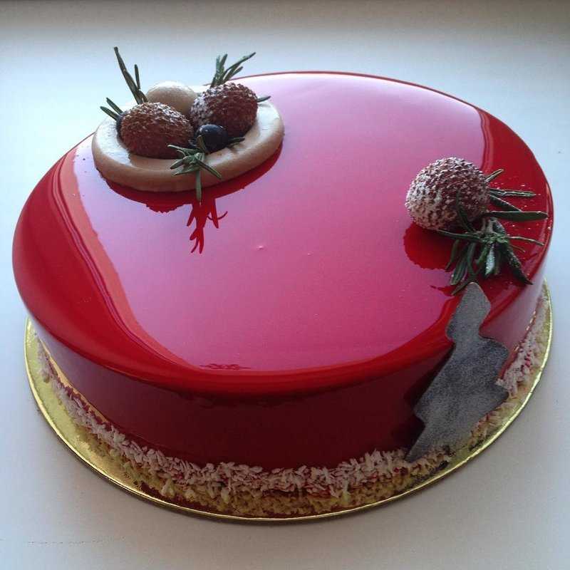 Муссовый «зеркальный торт» — идеально красивый, очень нежный и невесомый. получился с первого раза. делюсь рецептом