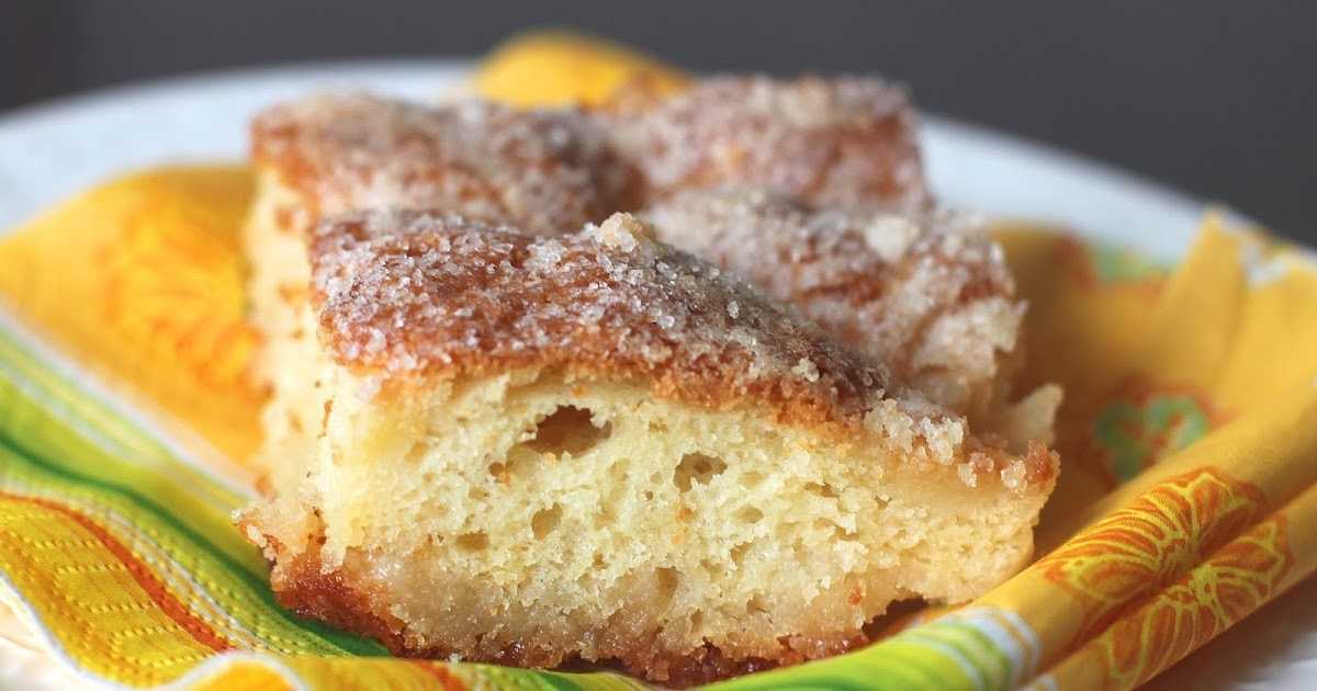 Сахарный пирог со сливками – безумно вкусный и простой!