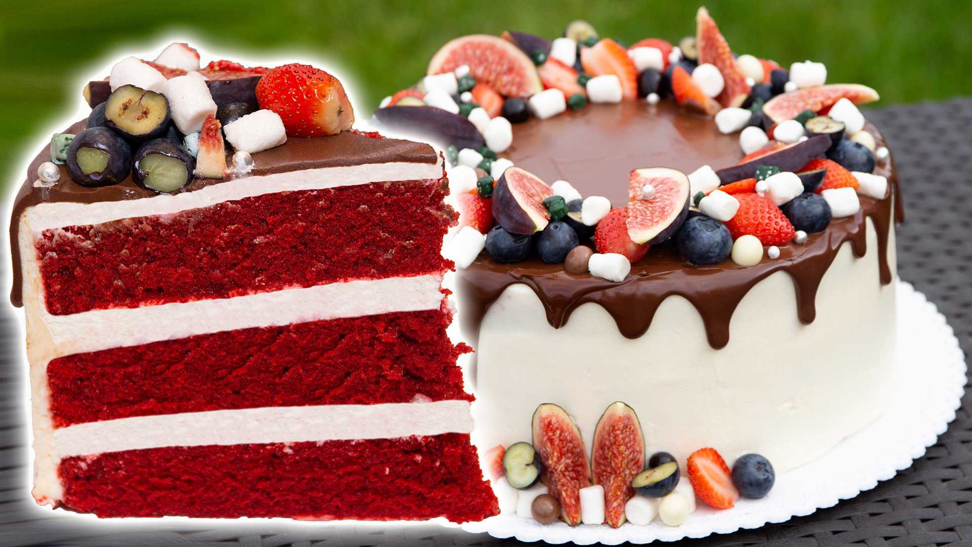 Торт красный бархат – оригинальный рецепт в домашних условиях