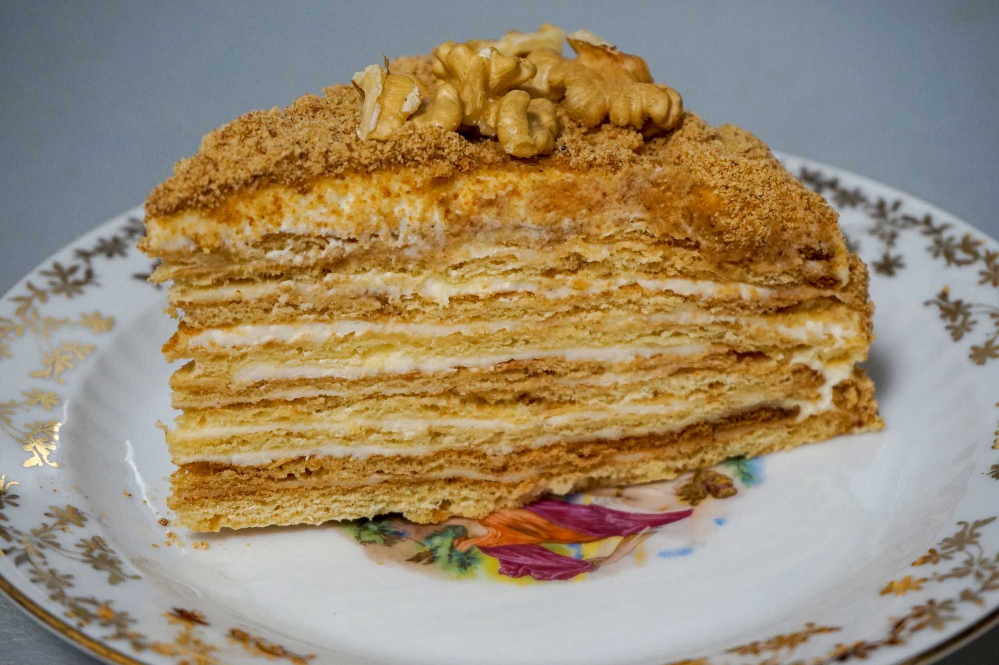 Торт медовик — 5 классических рецептов приготовления медового торта