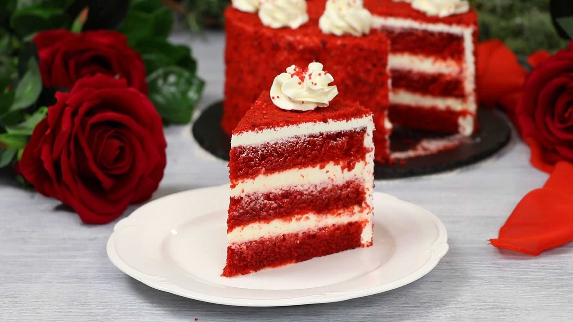 Торт красный бархат в домашних условиях- оригинальные рецепты