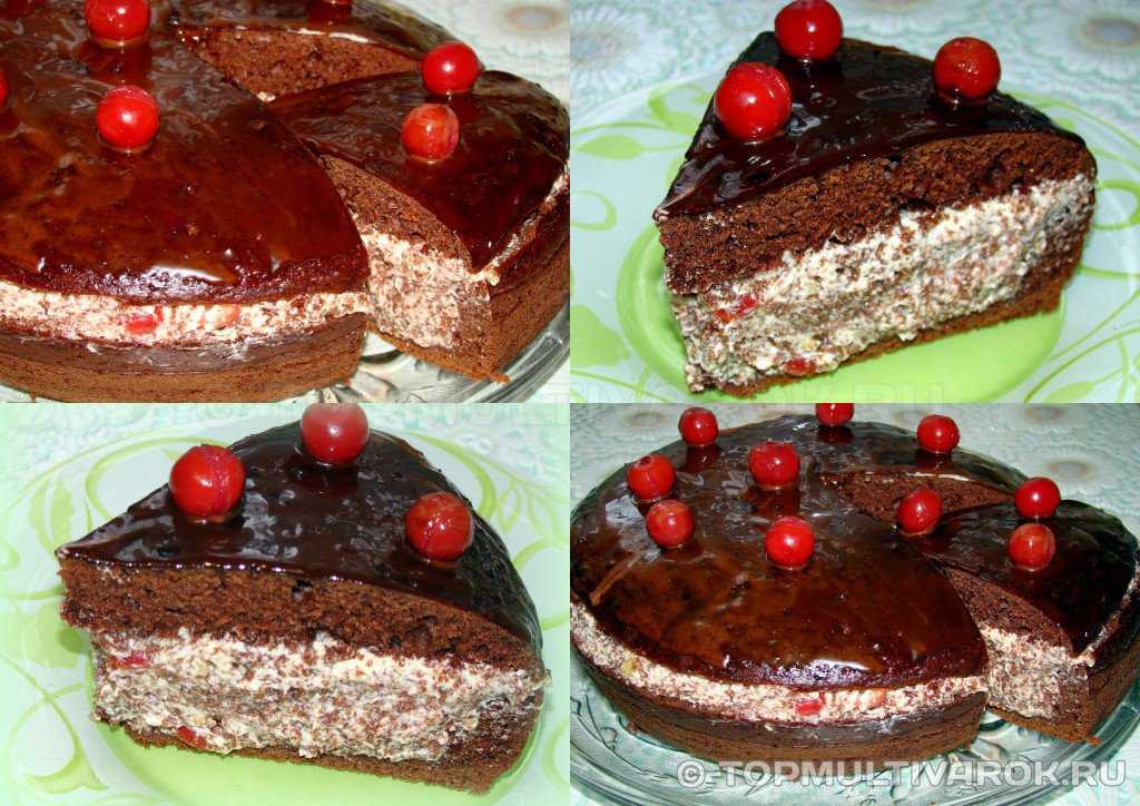 Пьяная вишня - шварцвальдский торт и его рецепт на всё о десертах