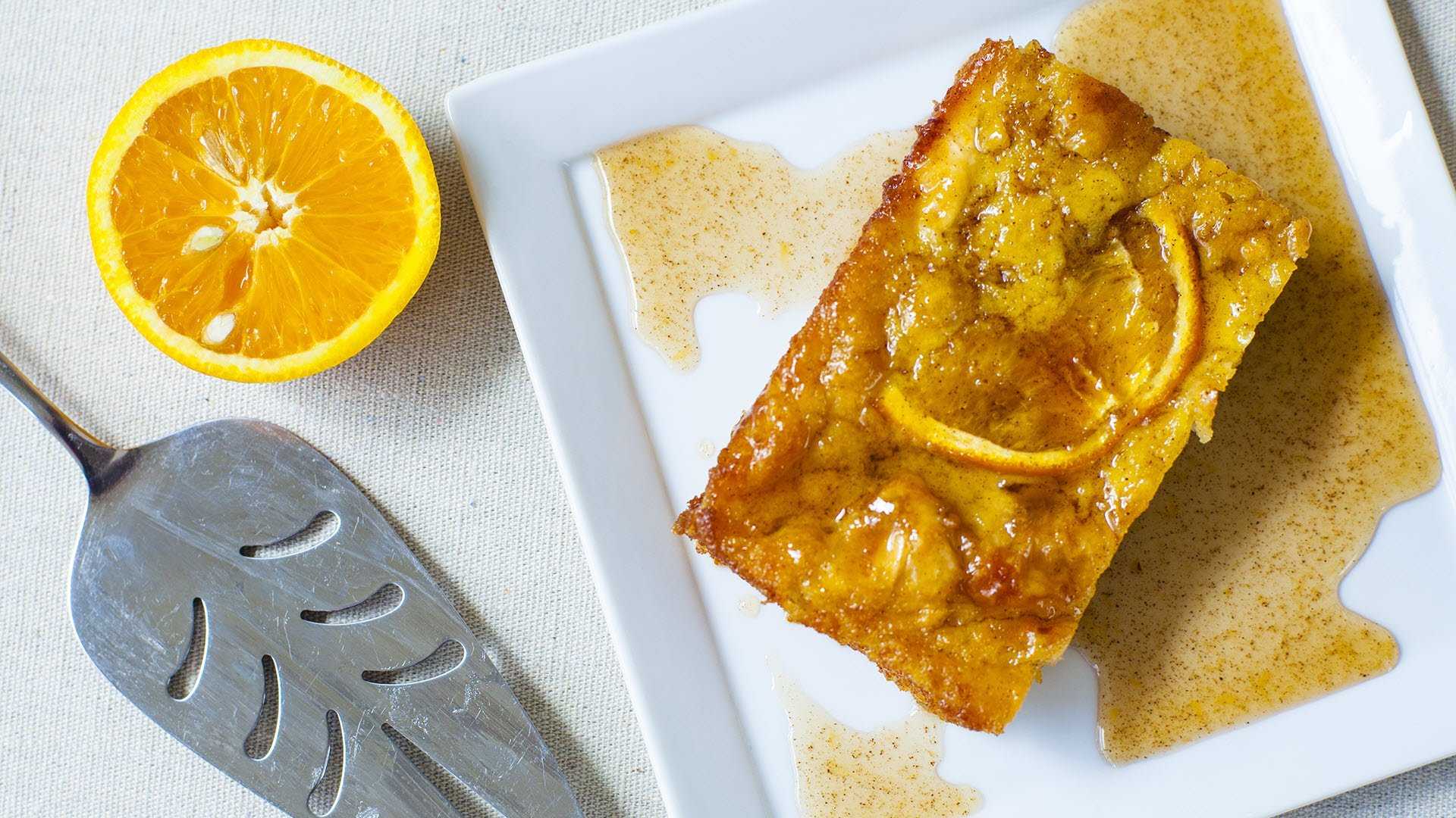Апельсиновый пирог в духовке - 7 простых рецептов