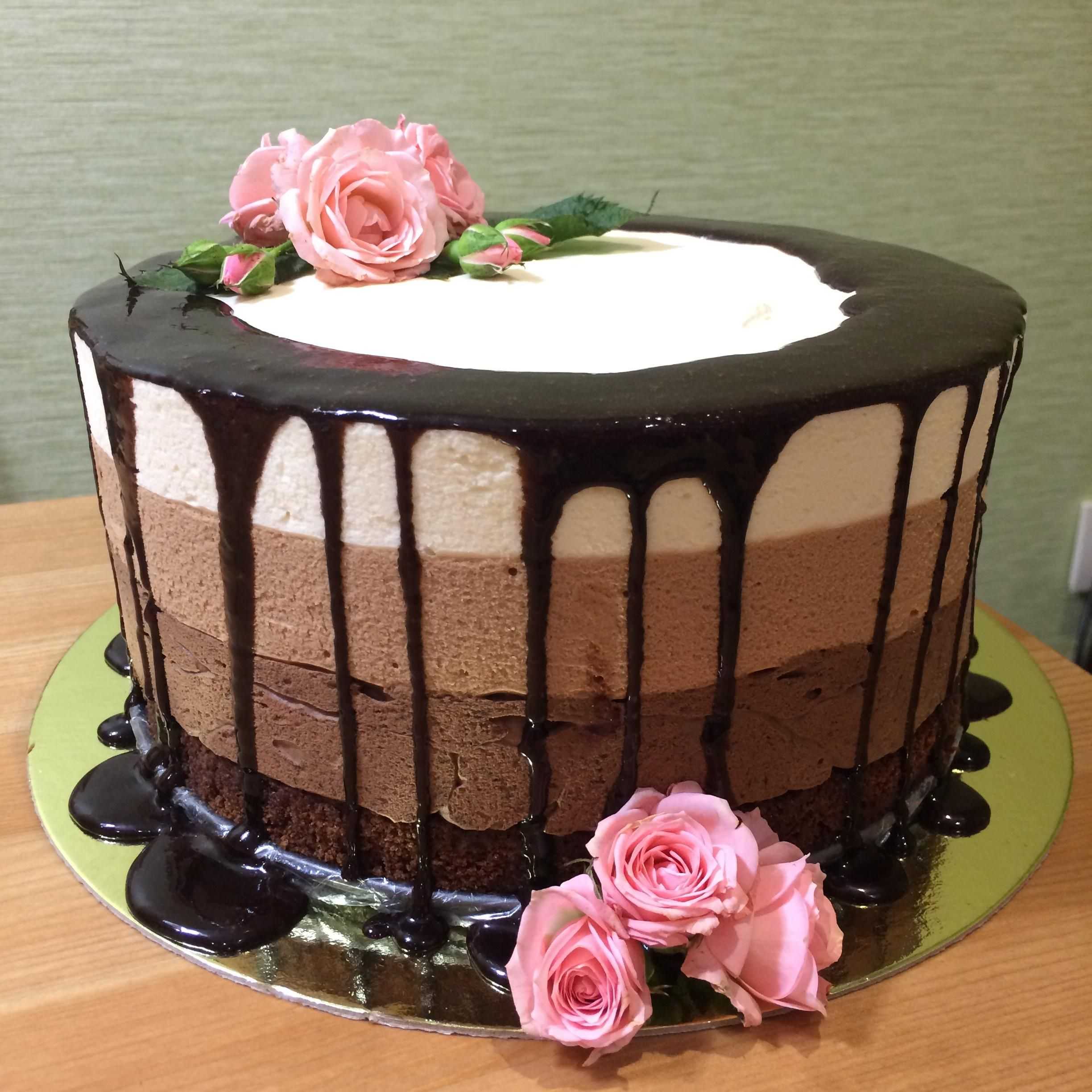 Торт «три шоколада» – рецепт в домашних условиях, как приготовить, украсить?